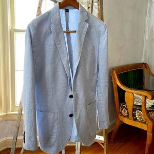 Men’s/juniors light blue linen blazer